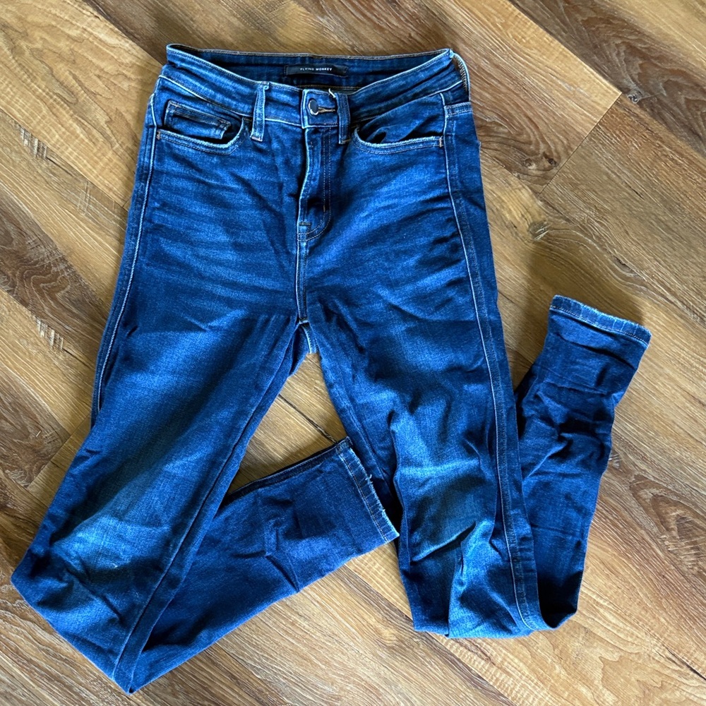 Flying Monkey Dark Blue Denim Jeans